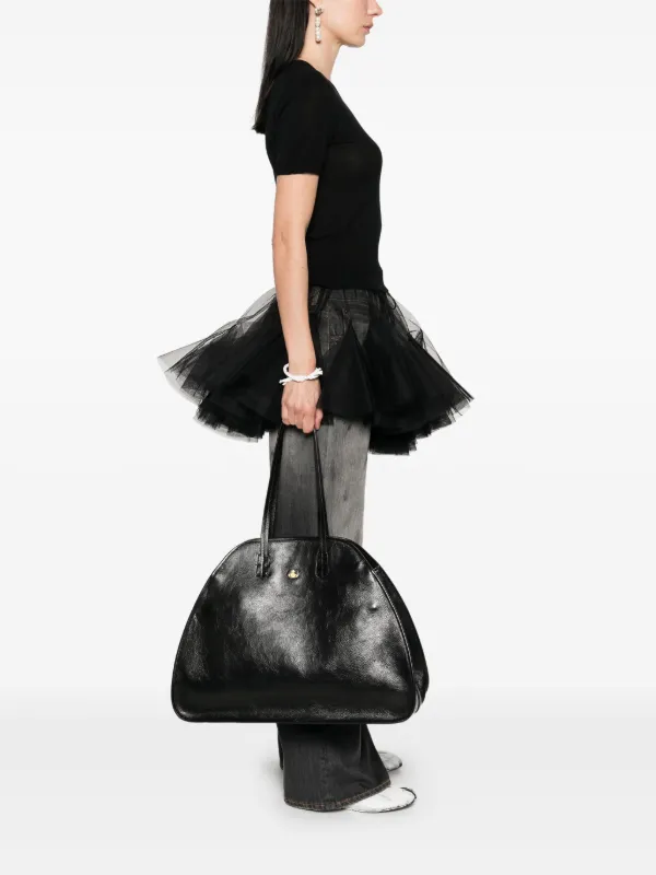 【VivienneWestwood】Yasmina ラージ レザー ショルダーバッグ 送関込□Vivienne Westwood□Yasmina ラージショルダーバッグ