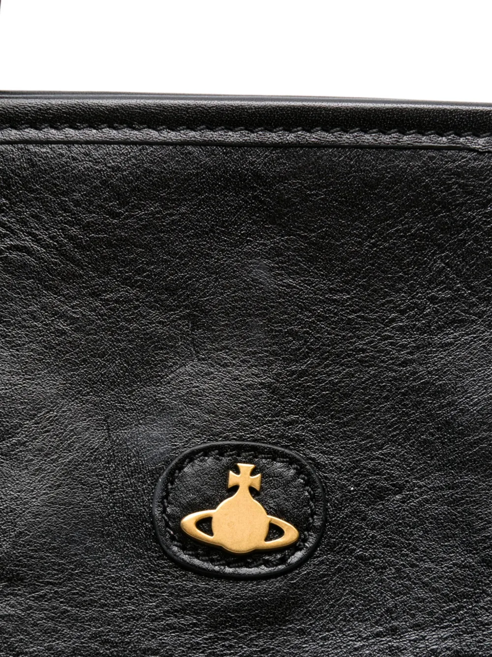 Vivienne Westwood Yasmina grote schoudertas Zwart