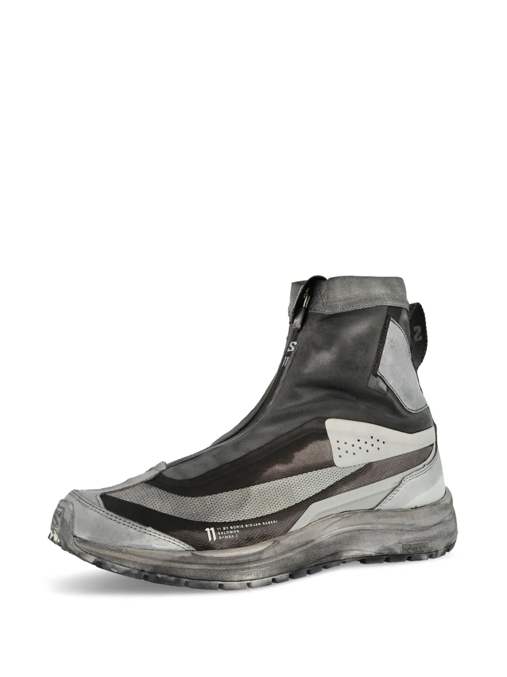 Salomon x 11 By Boris Bidjan Saberi ST Bamba 2 High sneakers Grey