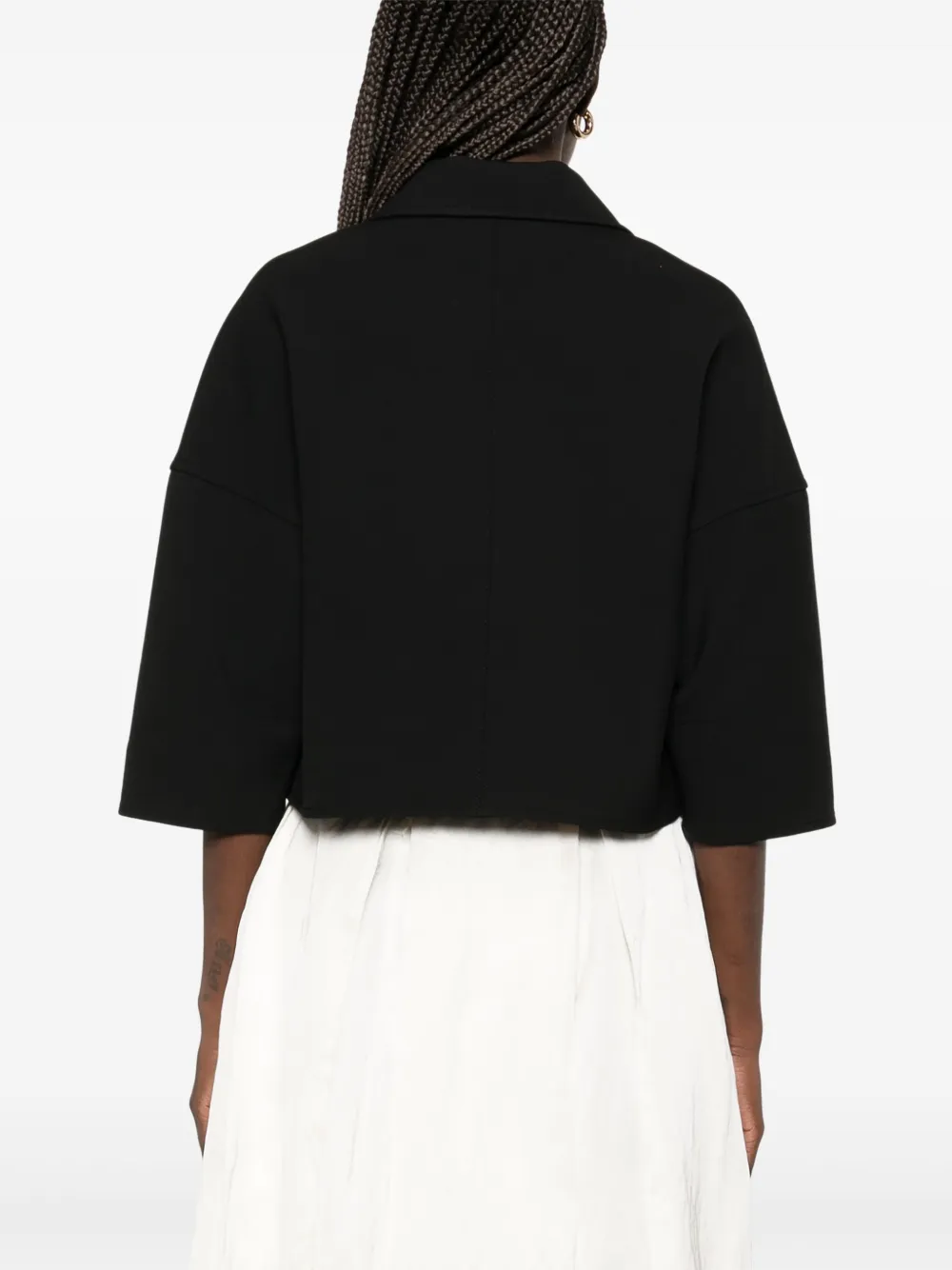 N°21 Double-breasted Jacket In Black