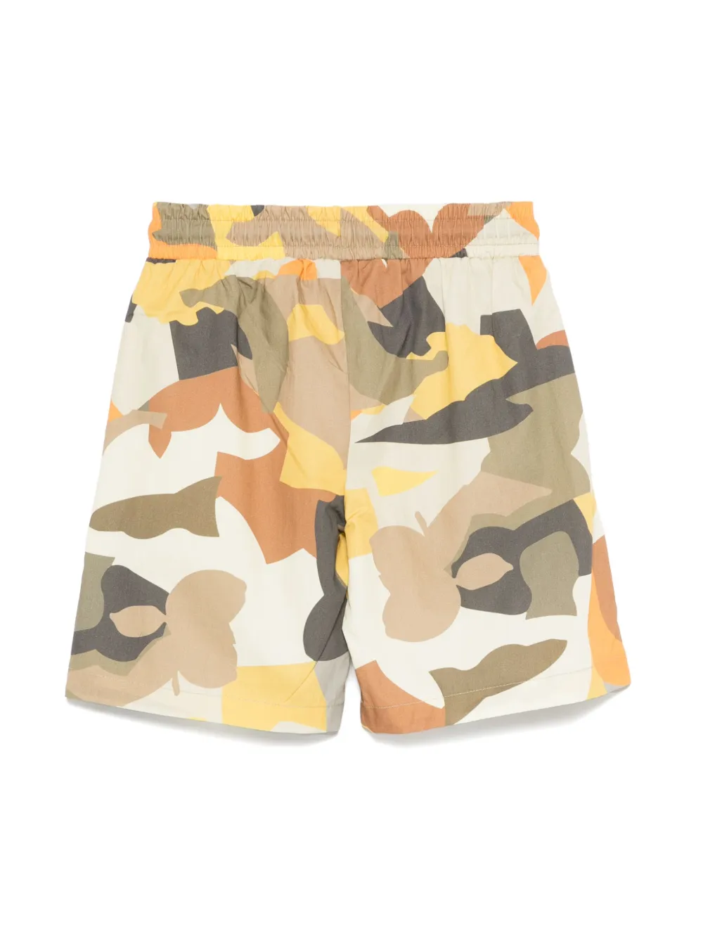 msgmkids MSGM Kids Popeline bermuda shorts - Geel