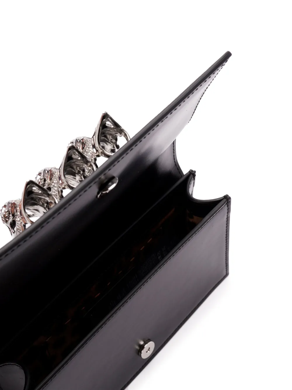 PHILIPP PLEIN SMALL LEATHER SHOULDER BAG