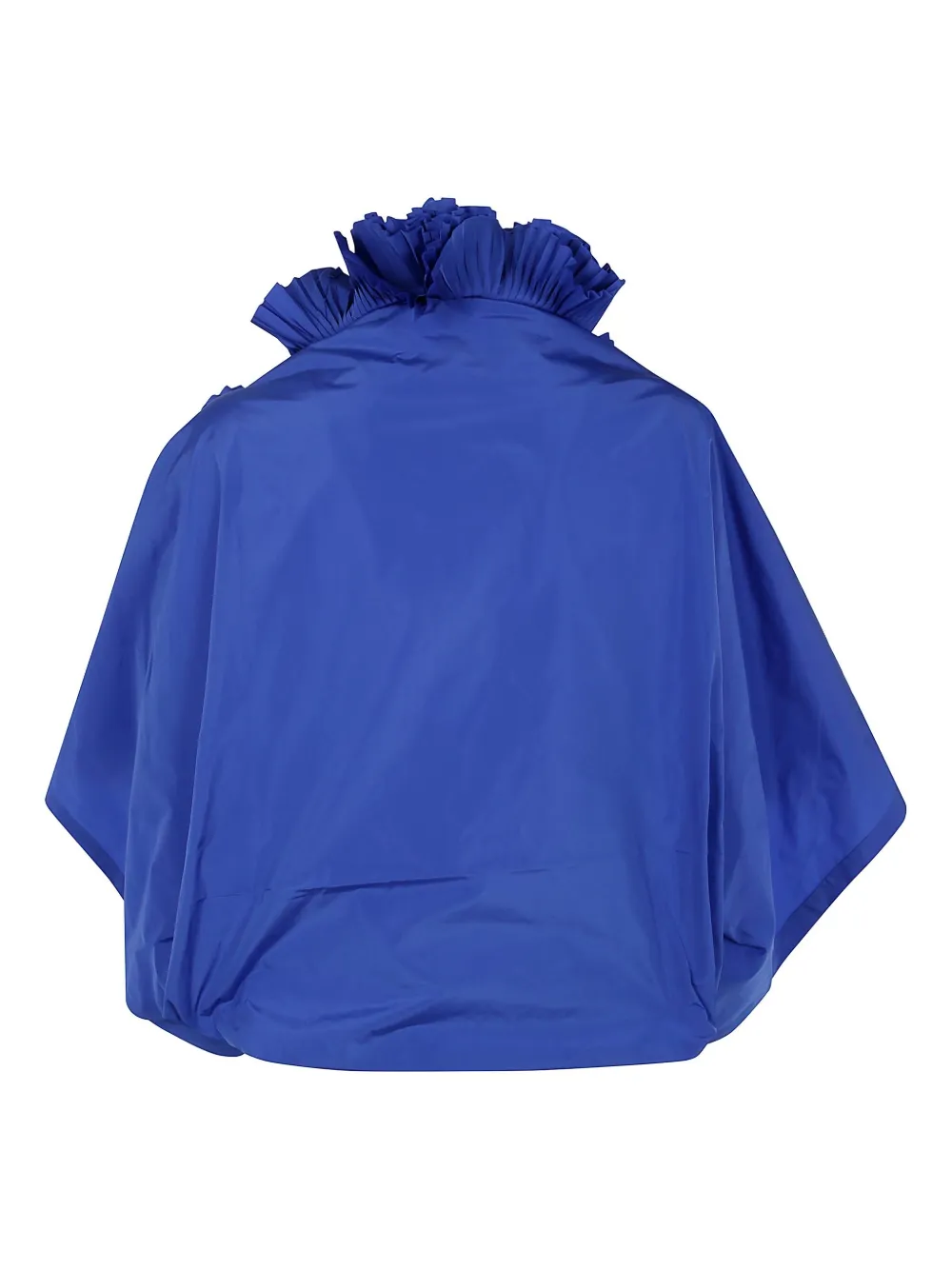 P.A.R.O.S.H. ruffle-detailing jacket - Blauw