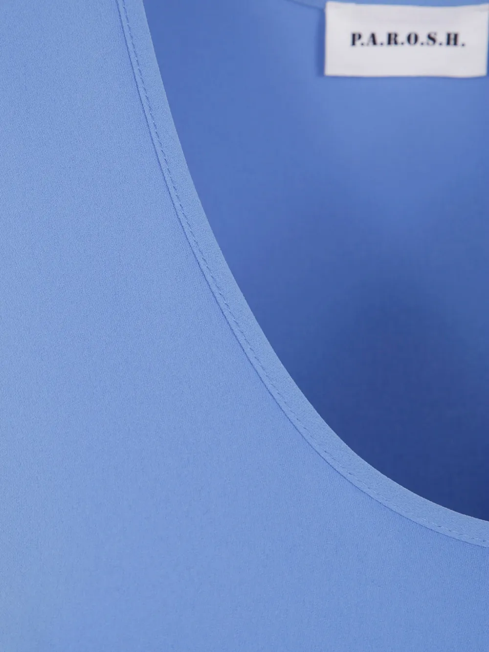 P.a.r.o.s.h Round-neck Top In Blau