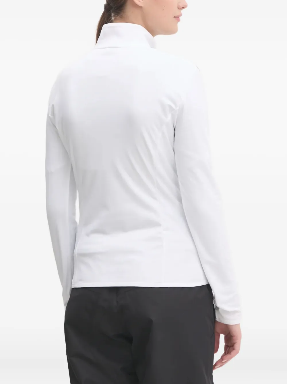 Ea7 Emporio Armani Top met jacquard-patroon Wit