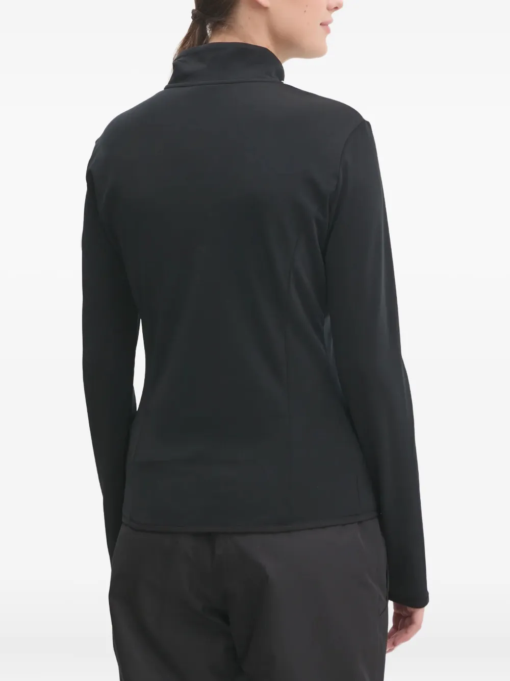 Ea7 Emporio Armani Top met jacquard-patroon Zwart