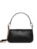 DKNY chain-strap leather crossbody bag - Black