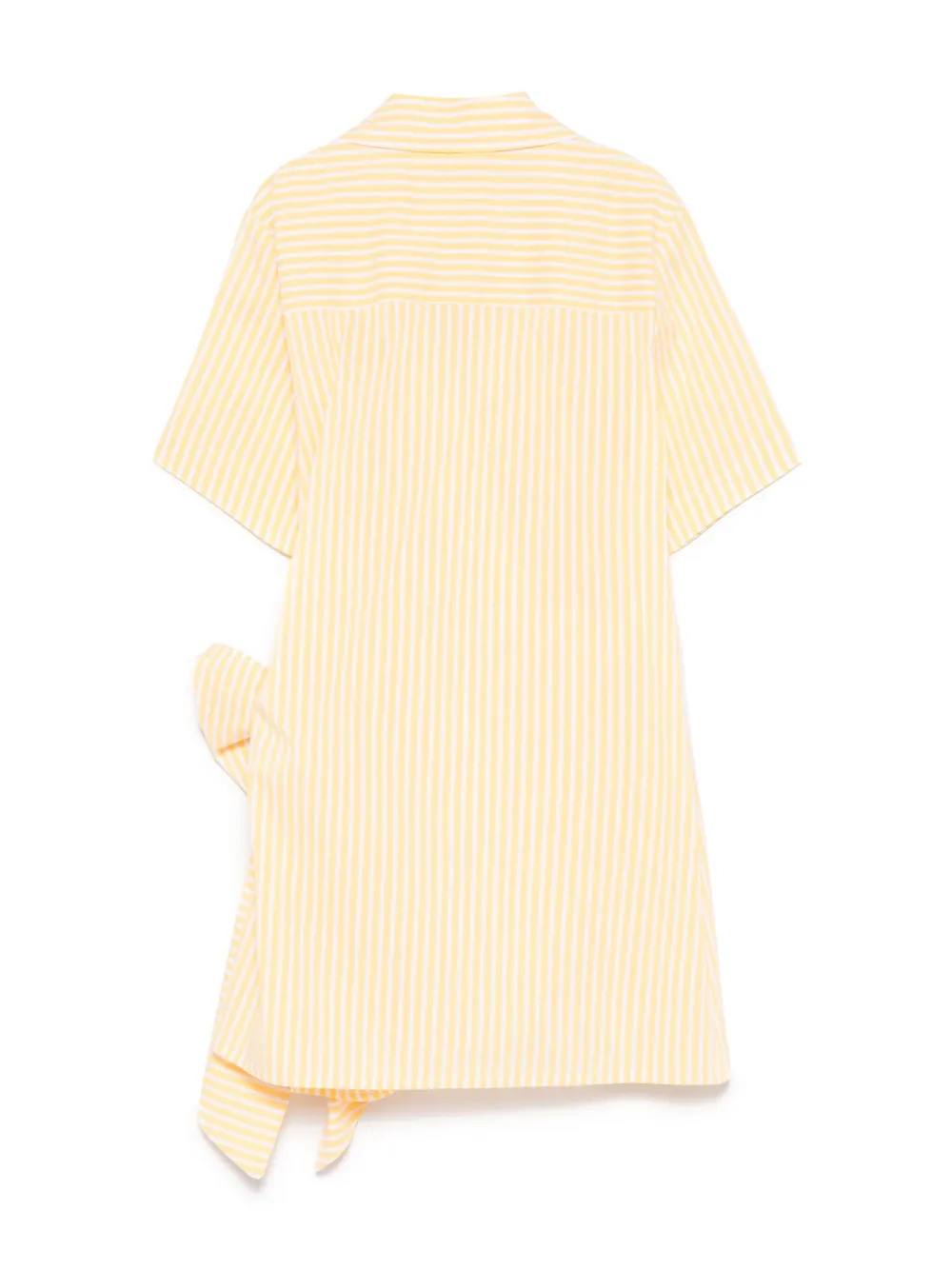 MSGM Kids poplin dress - Geel