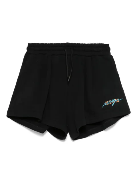 MSGM Kids logo-print shorts