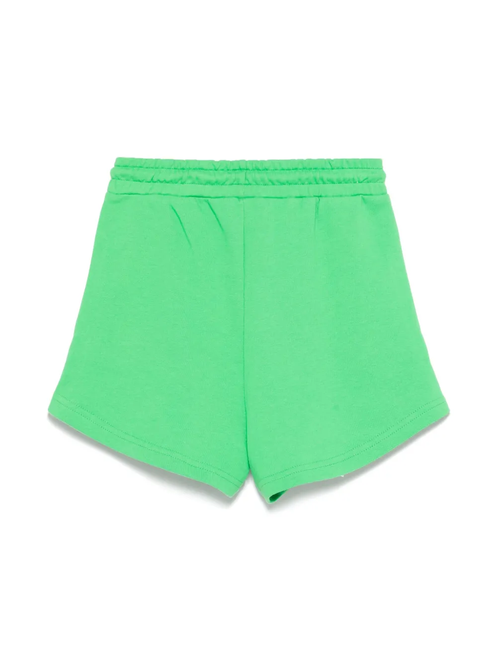 MSGM Kids Shorts met logoprint - Groen