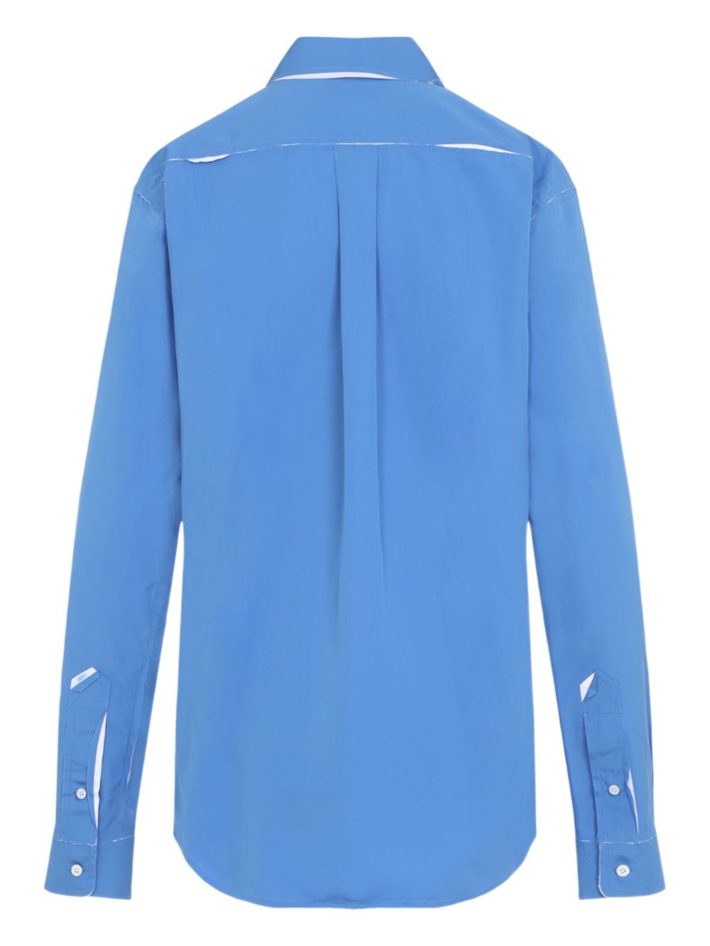 Miu Miu Popeline blouse - Blauw