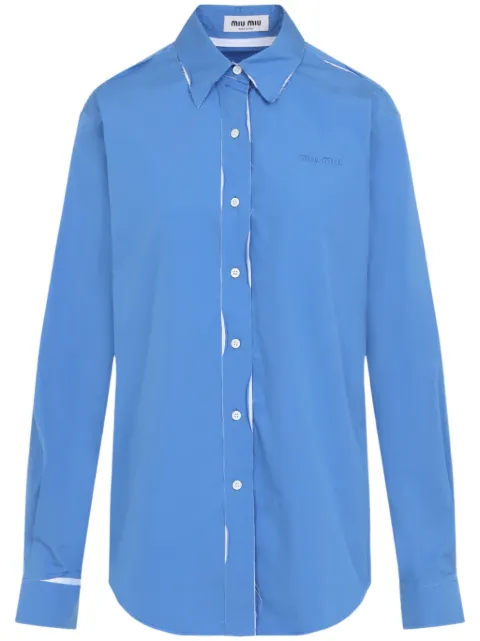 Miu Miu poplin shirt