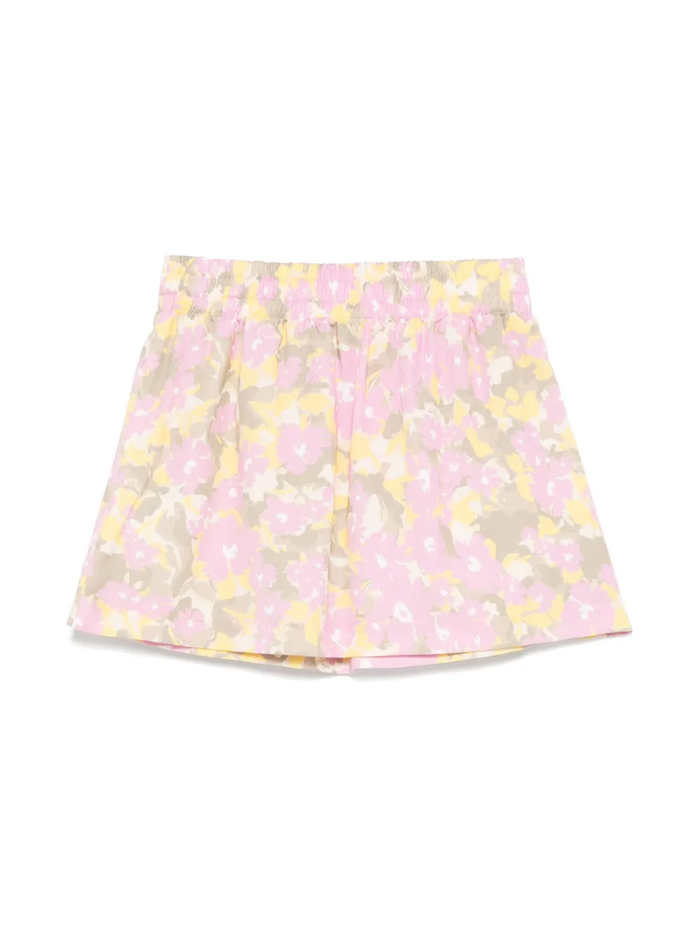 MSGM Kids Shorts met bloemenprint - Roze