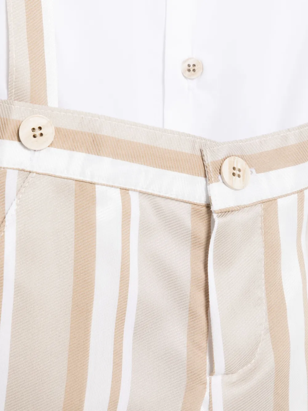 Colorichiari Gestreept pak Beige