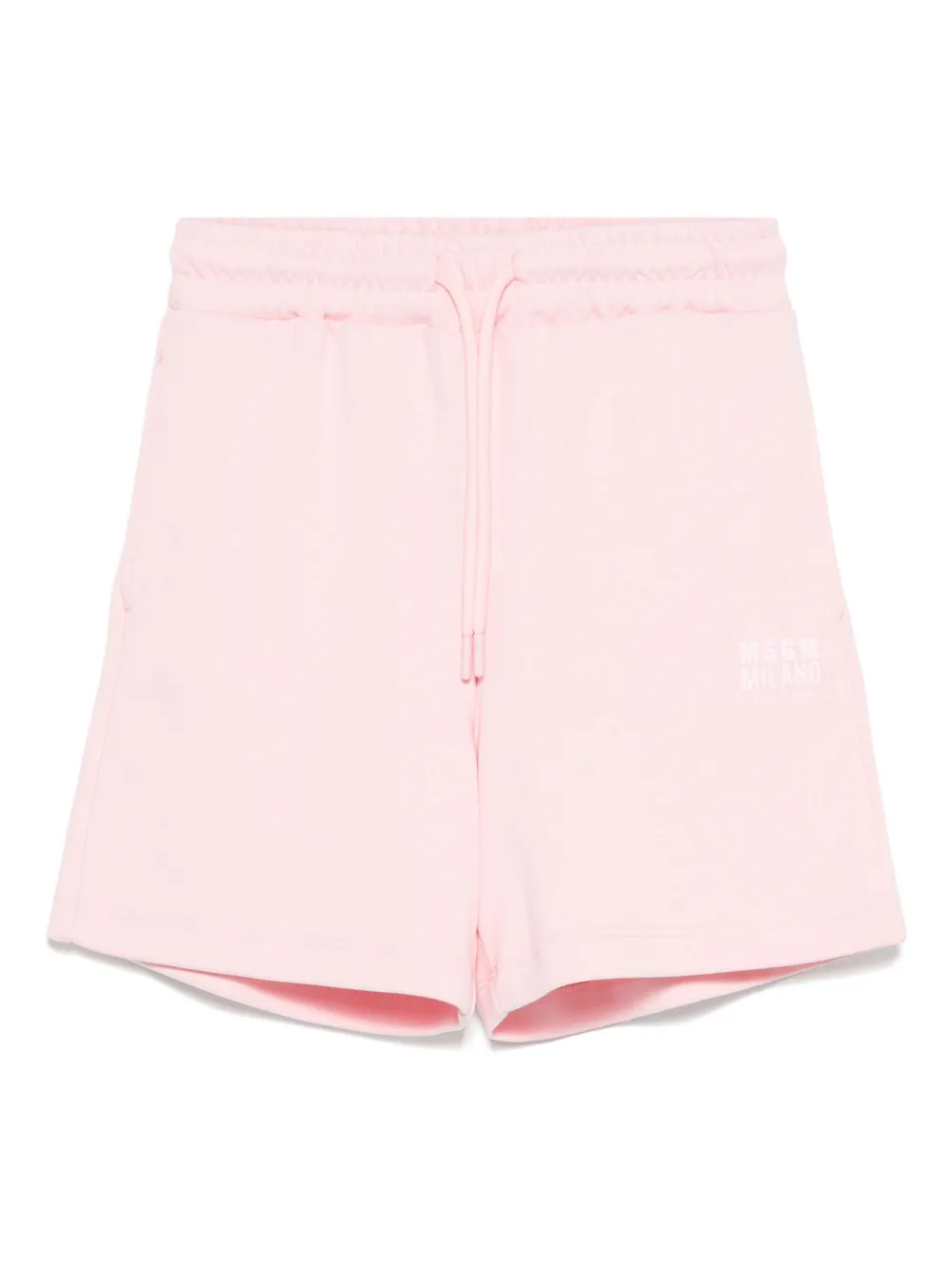 MSGM Kids logo-print shorts | Pink | Image 1