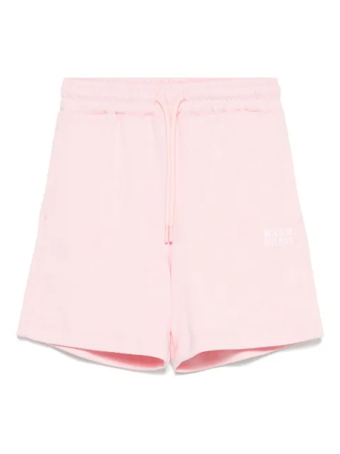 MSGM Kids short à logo imprimé