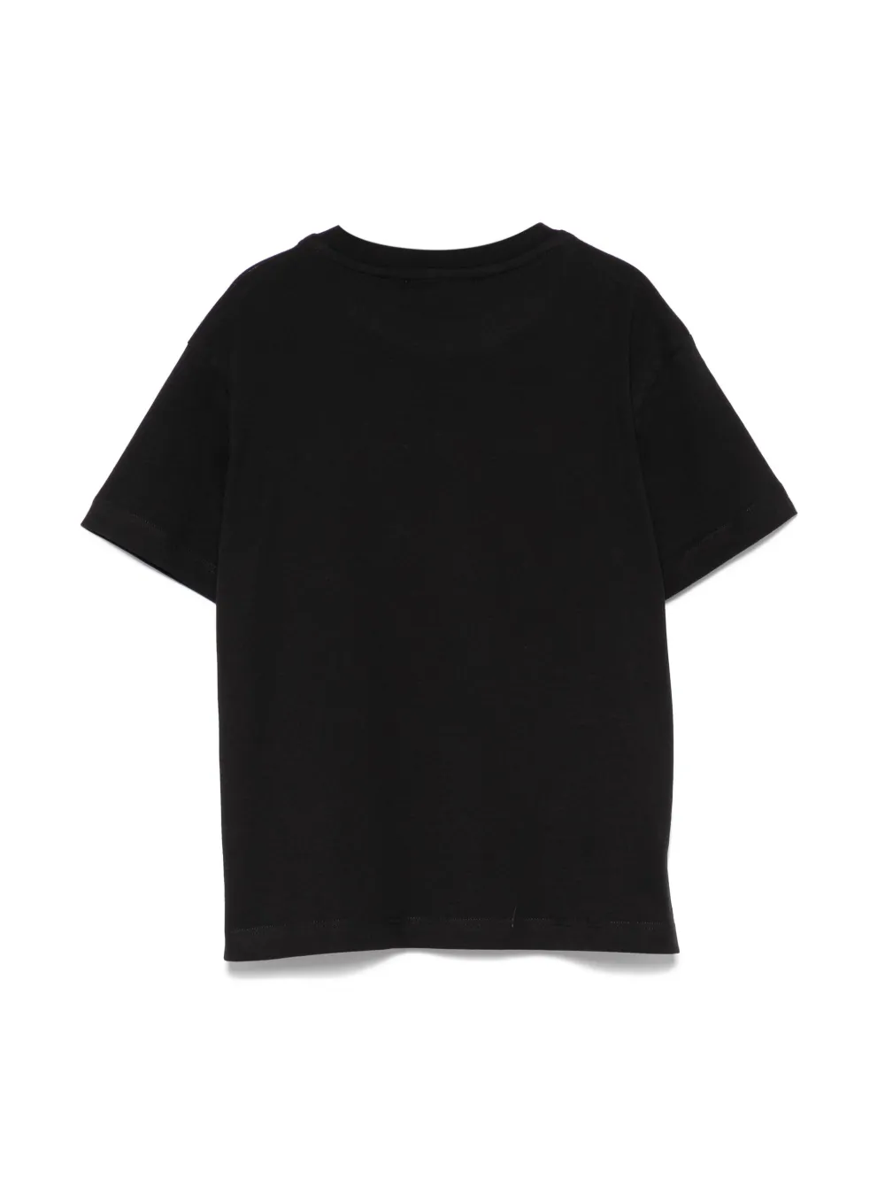 MSGM Kids T-shirt met logoprint - Zwart