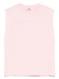 MSGM Kids logo-print tank top - Pink