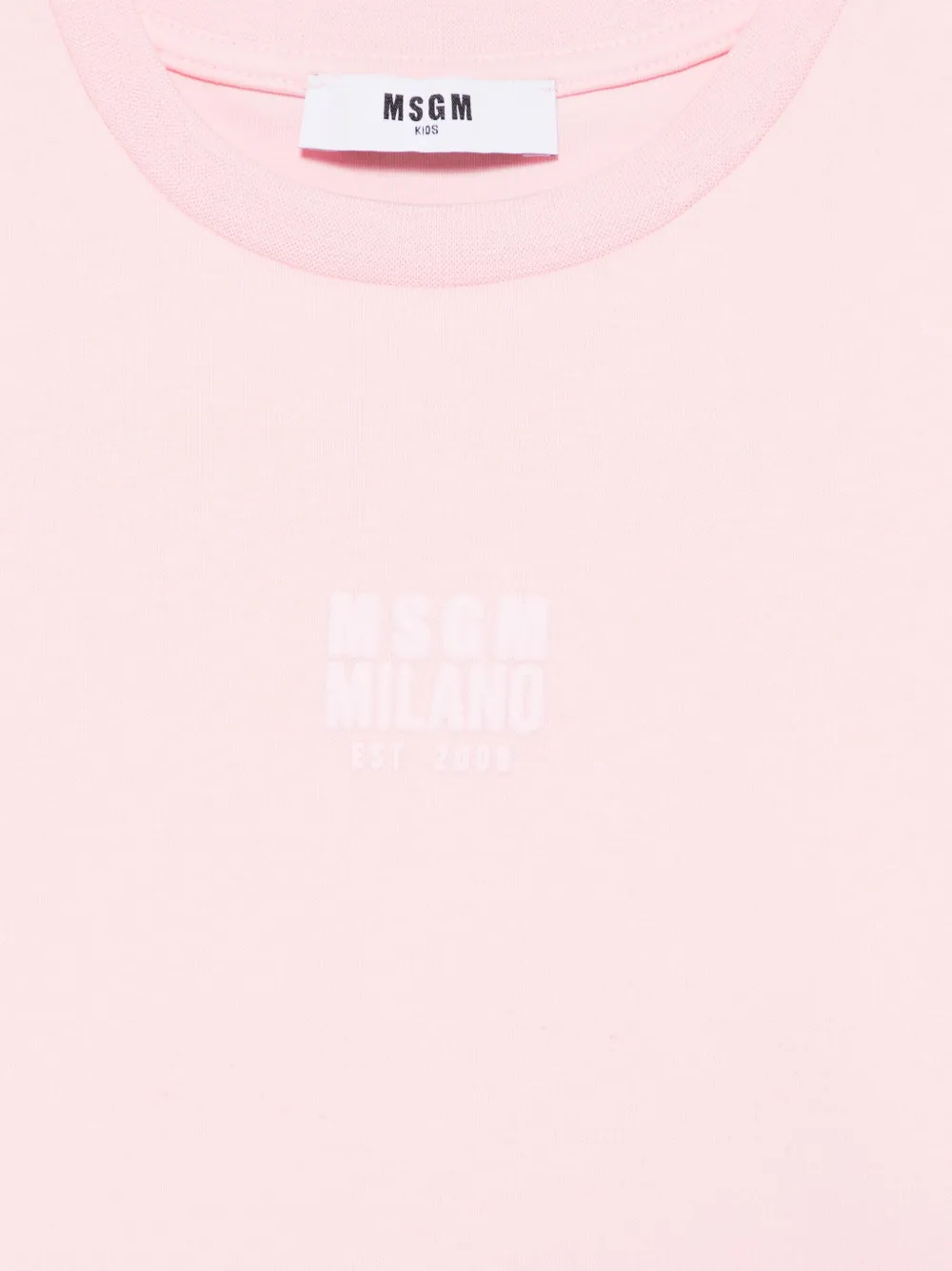 MSGM Kids Tanktop met logoprint Roze
