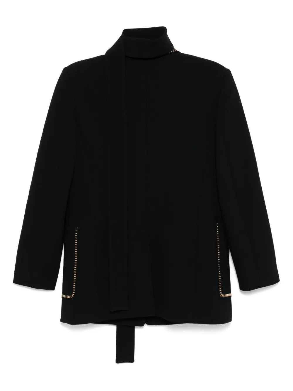 Elie Saab stud-embellished blazer | Blazers | Image 2