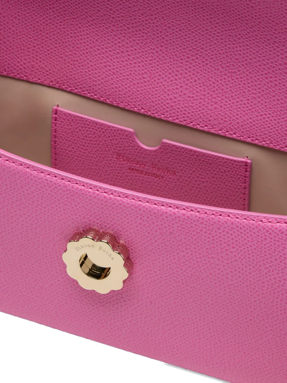 Simone Rocha Valentine clutch bag - Roze