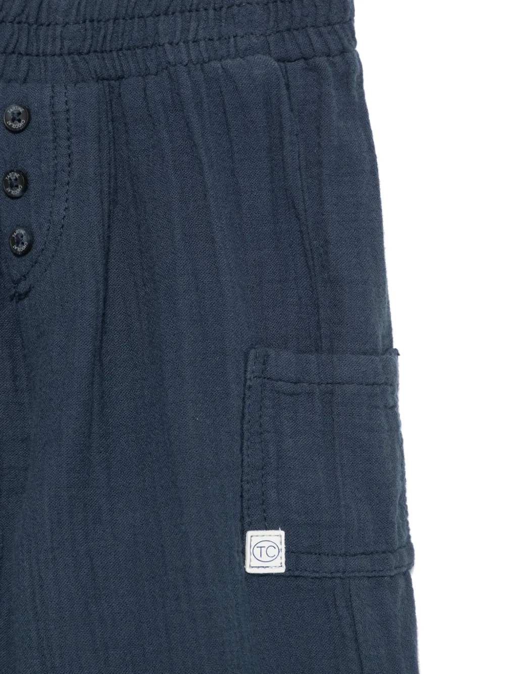 Tartine Et Chocolat Seersucker broek Blauw
