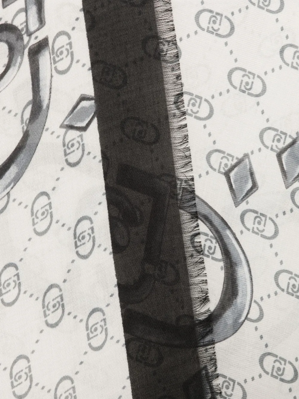 LIU JO logo-pattern scarf | Image 2