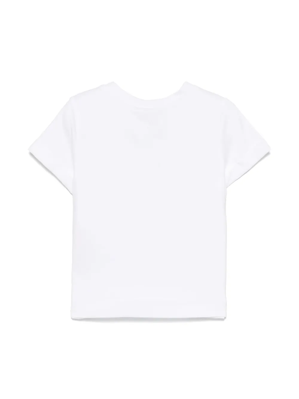 TWINSET Kids T-shirt verfraaid met kristallen - Wit