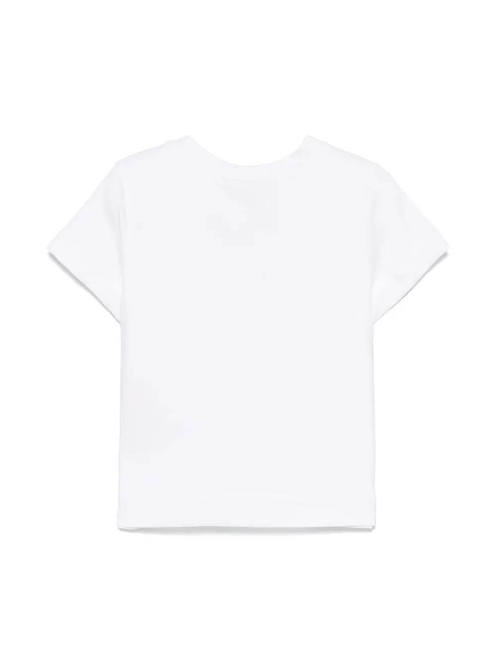 twinsetkids TWINSET Kids T-shirt verfraaid met kristallen - Wit