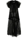 Simone Rocha ballet tutu hem dress - Black