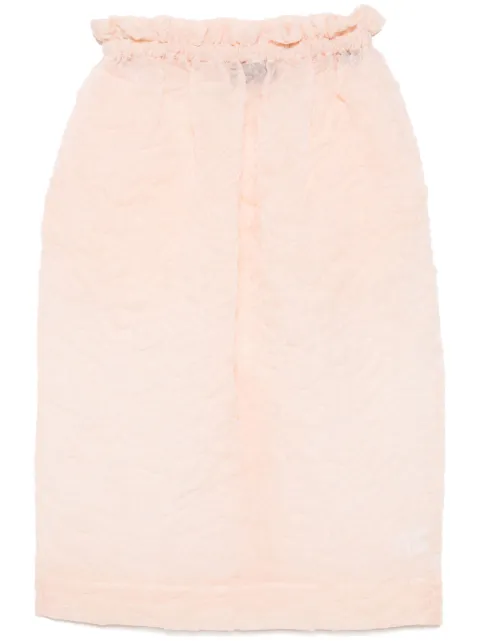 Simone Rocha ruffle-waisted skirt