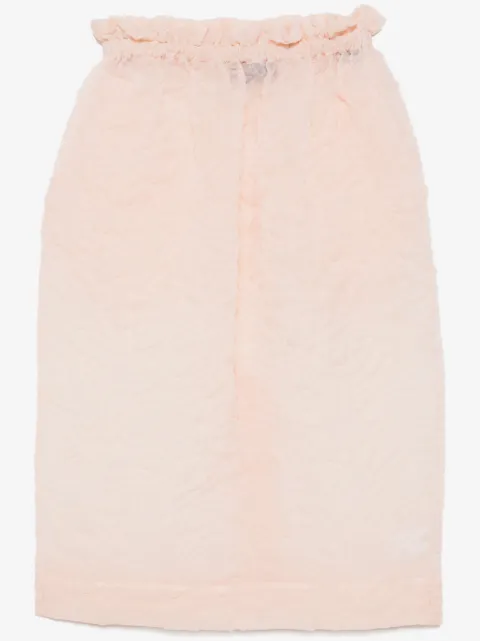 Simone Rocha ruffle-waisted skirt