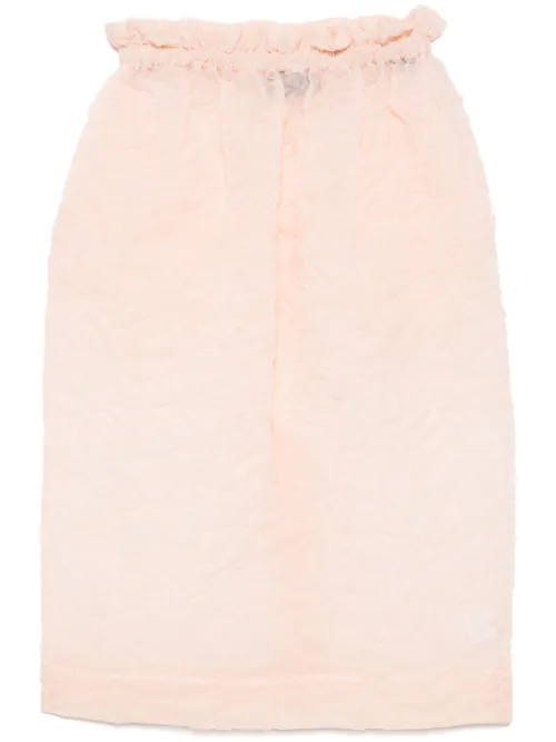 Jupe à taille volantée - Simone Rocha - Modalova