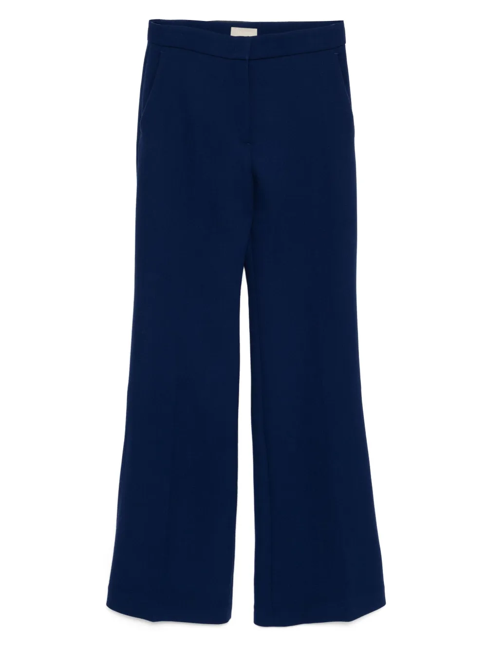 Elie Saab Side Slit Flared pants | Blue | Image 1