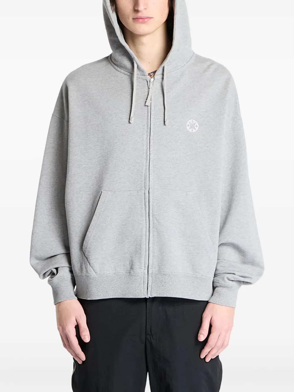 1017 ALYX 9SM zip-up hoodie | gris | Image 1