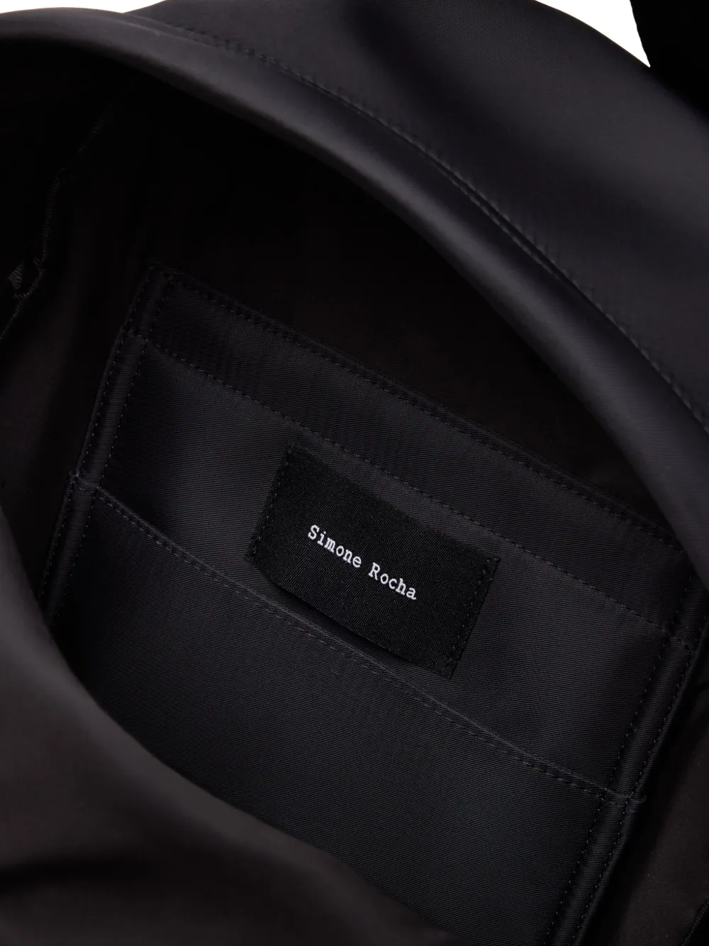 Simone Rocha Utility rugzak met strik Zwart