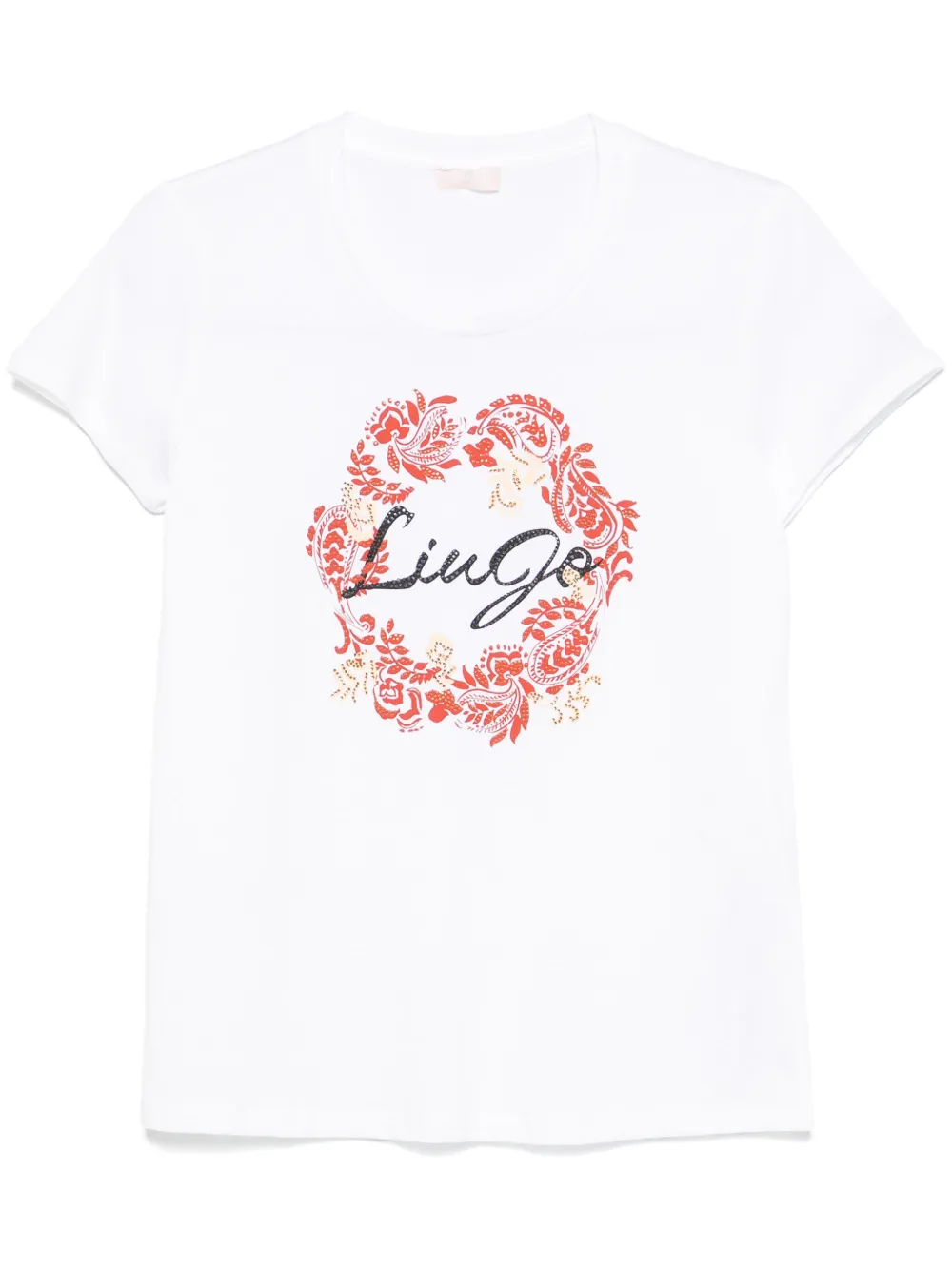 logo-print T-shirt