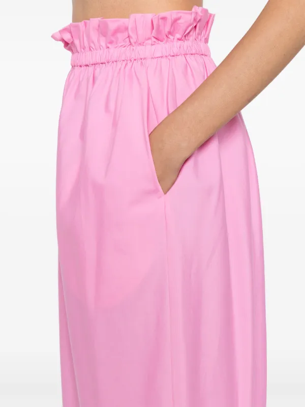 【関税込み】Simone Rocha ピンク Gathered Bubble ミニスカート Simone Rocha: Pink Gathered Bubble Miniskirt | SSENSE