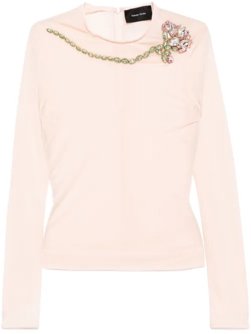 Haut en résille à fleur - Simone Rocha - Modalova