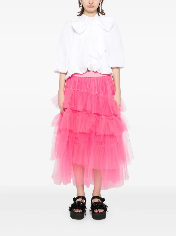 Simone Rocha チュール スカート | ピンク | FARFETCH JP