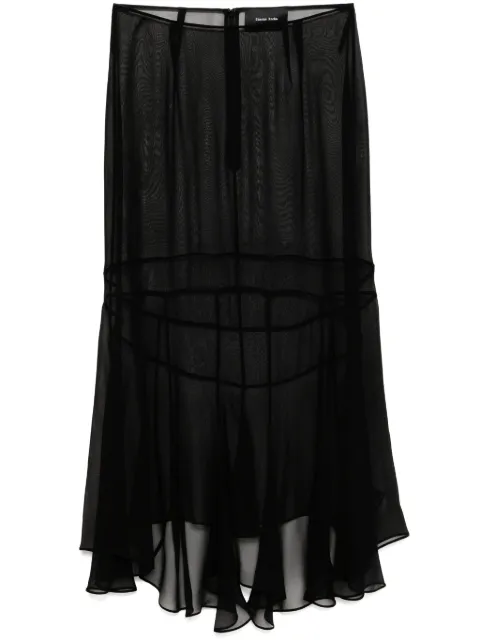 Simone Rocha multi-seam midi skirt