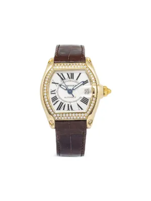 Cartier pre-owned Santos 100 38mm | Neutrals | FARFETCH