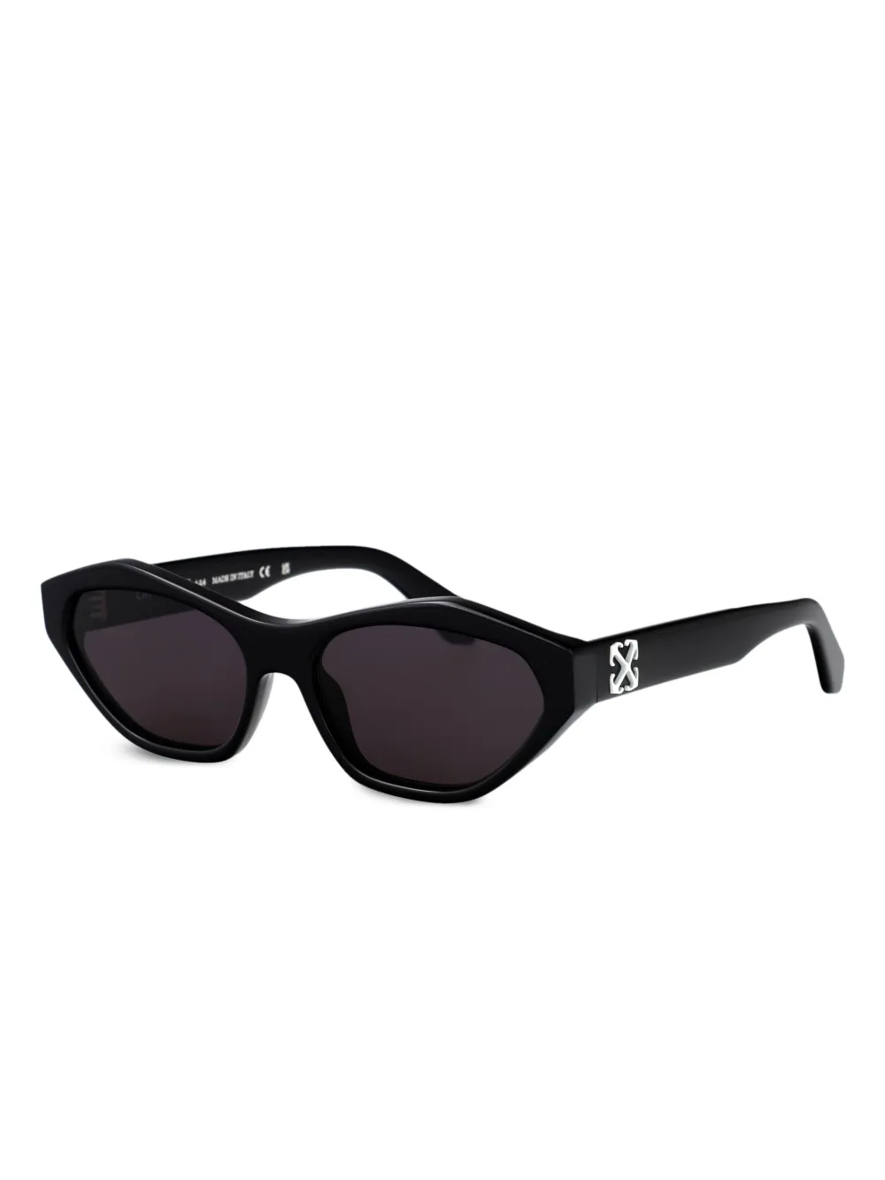 Off-White Eyewear cat-eye frame sunglasses - Zwart