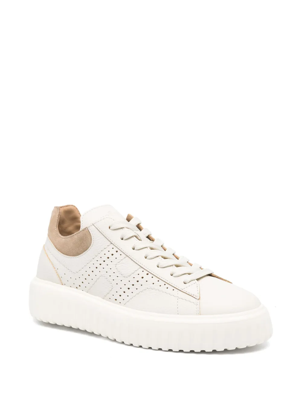 Hogan H-Stripes sneakers - Beige