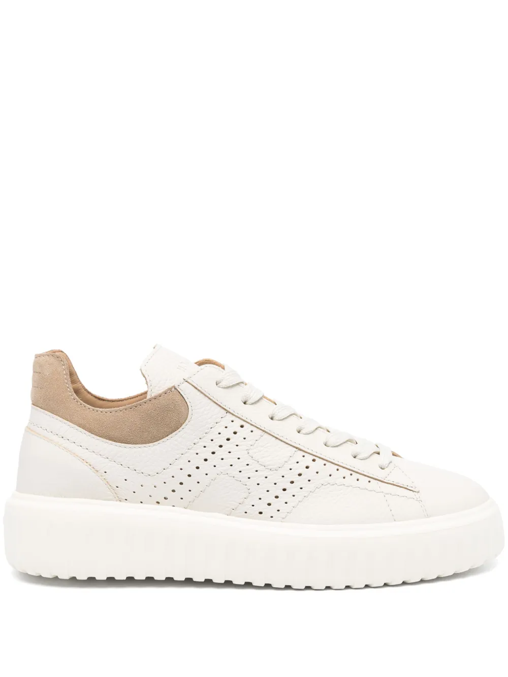 Hogan H-Stripes sneakers Beige