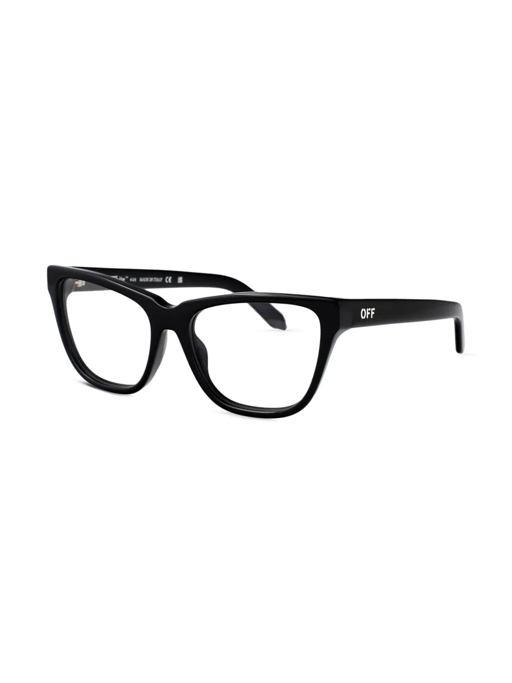 Off-White Eyewear cat-eye frame glasses - Zwart