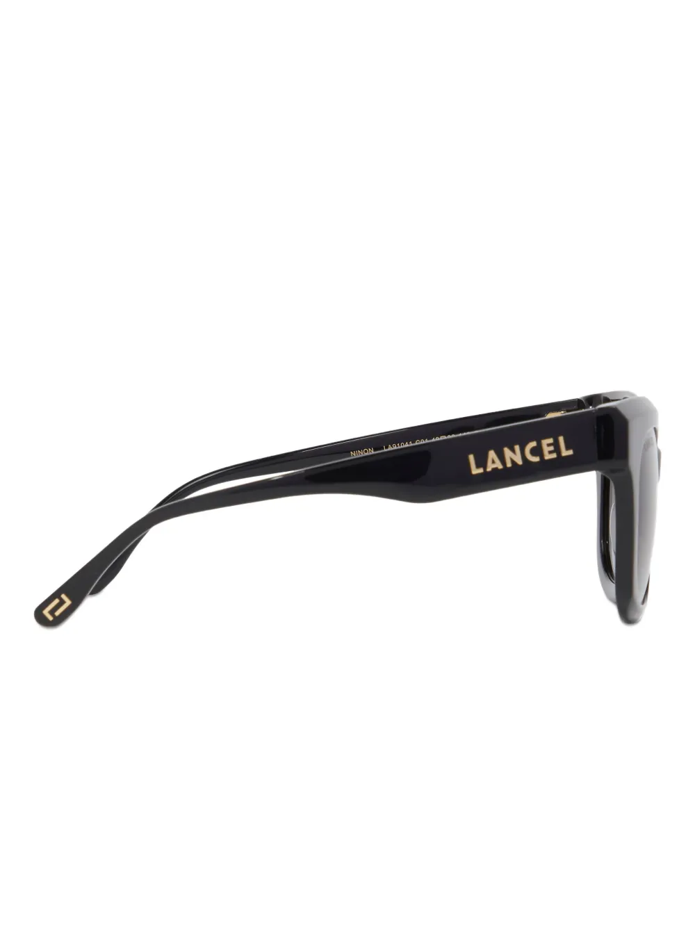 Lancel Ninon zonnebril met vlinder montuur Zwart