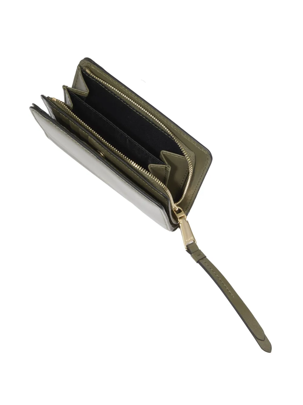 Lancel Origami portemonnee Groen