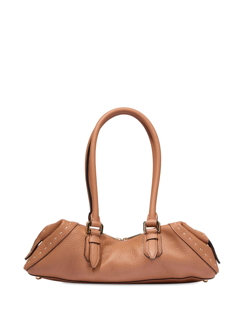 Lancel small Charlie shoulder bag - Bruin