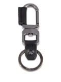 Lancel Charlie keyring - Black